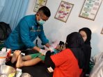 Kegiatan bakti sosial dan santunan anak yatim ke-25 berlangsung di Klinik Bidan Siti Rahayu, Jalan H. Holil RT 02 RW 07, Kelurahan Kreo, Kecamatan Larangan, Kota Tangerang, Sabtu (20/12/2025)