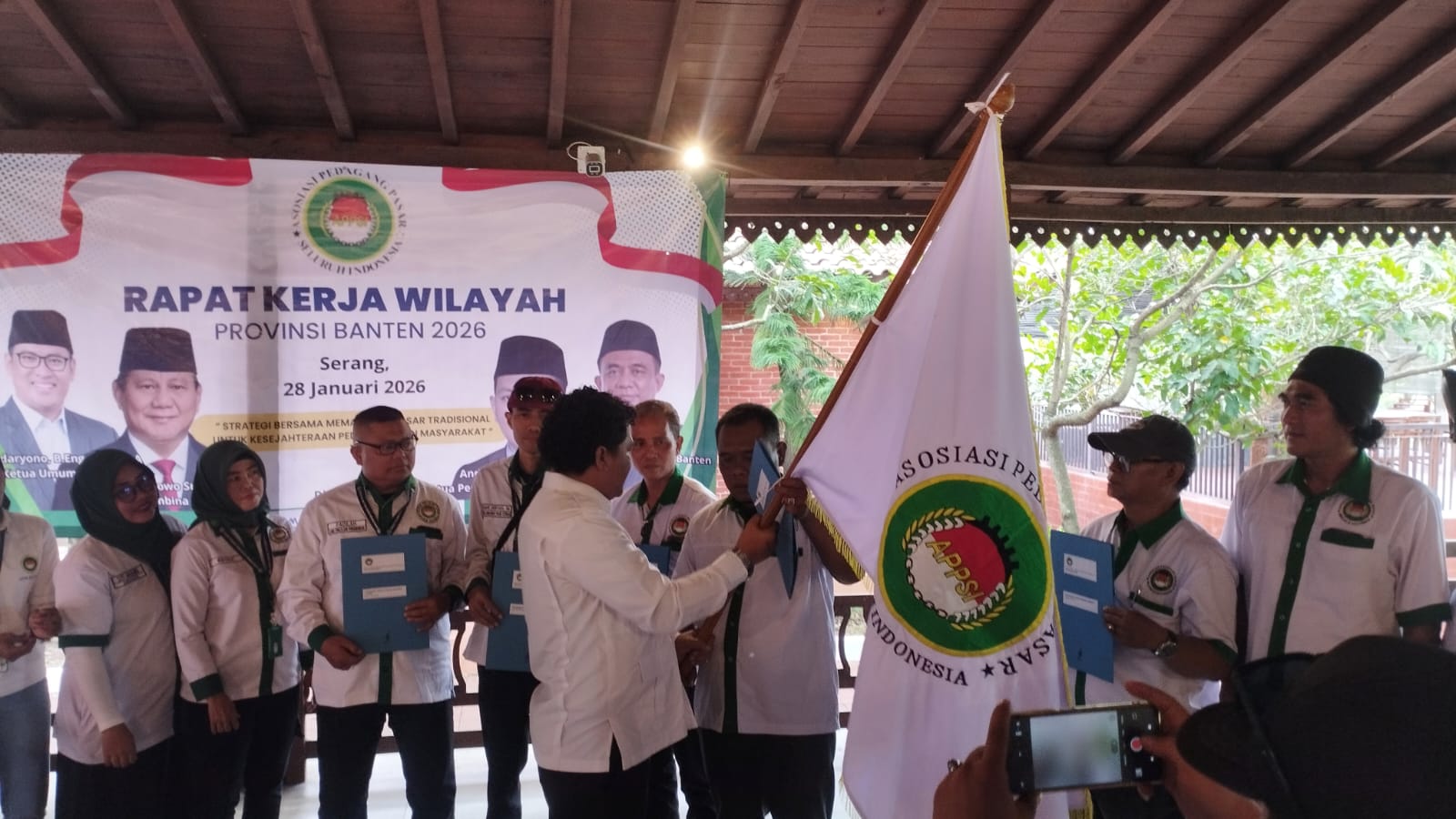 Pelantikan para pengurus komisariat dilakukan oleh Dewan Pimpinan Wilayah (DPW) APPSI Provinsi Banten bersamaan dengan Rapat Kerja Wilayah (Rakerwil) yang digelar di 1994 Coffee & Creative Space, Kecamatan Cipacok Jaya, Kota Serang, Rabu (28/1/2026).